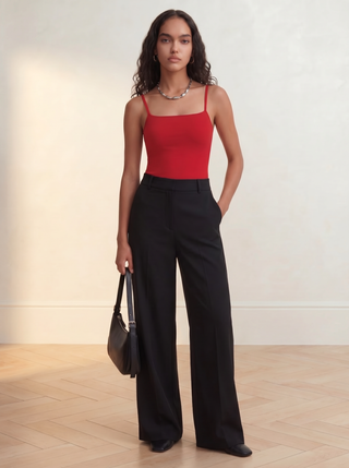 STRAPPY TANK | Red